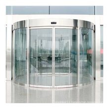 commercial automatic curved sliding door for hotel or malls